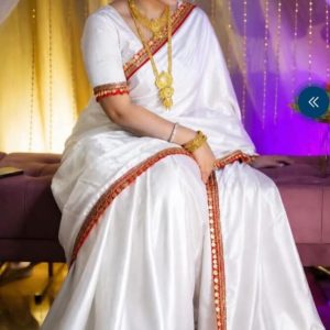 ইন্ডিয়ান টুবা লামা সিল্ক শাড়ি